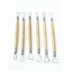 6-Piece Ceramic Shaping Tool Set / 8 Inch 6-Piece Ceramic Shaping Tool Set / 8 Inch