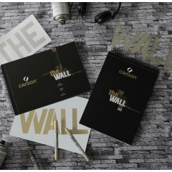 دفتر رسم مستطيل وول جرافيتي wall سلك/ - 200غم 30 ورقة  دفتر رسم مستطيل وول جرافيتي wall سلك/ - 200غم 30 ورقة