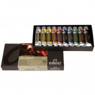 REMBRANDT Oil 10 colour x15ml Tubes Paint Basic Set,