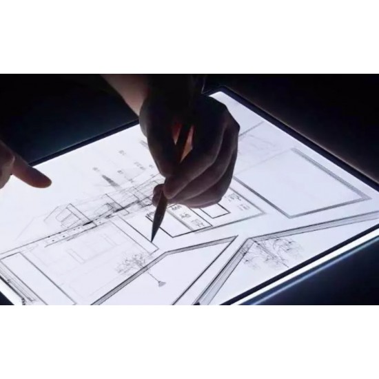حجم A4 شاشة طاولة ضوئية لشف الرسومات بكل دقة وسهولة  كوبيك اضائة ليد كوميك ماستر تراسر  COPIC LED - Comic Master Tracer اليابانية
