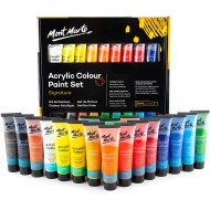 Mont Marte Acrylic Paint Set - 18 Pieces x 36 ml