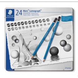 SET 24 MARS LUMOGRAPH STAEDTLER
