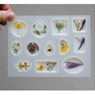 قالب اشكال اكسسوارات دوائر وبزل سيليكون للرزن