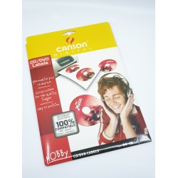 ورق طابعة جلوسي CD  سي دي 160 غم 10و CANSON ورق طابعة جلوسي CD  سي دي 160 غم 10و CANSON