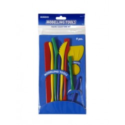 9-piece Korean clay modeling tools