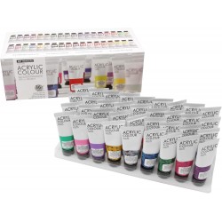 ART RANGER ACRYLIC 36 COLOUR TUBEX 22ML