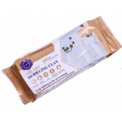 White natural pottery clay 1/2 kg Smile