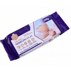 Natural brown pottery clay 1/2 kg Smile