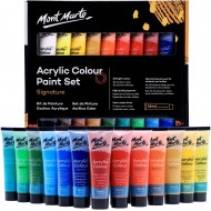 Mont Marte Acrylic Paints Set - 36 colors, 36ml Tubes