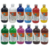 Acrylic Paints 500ml Bottle Keep Smiling 