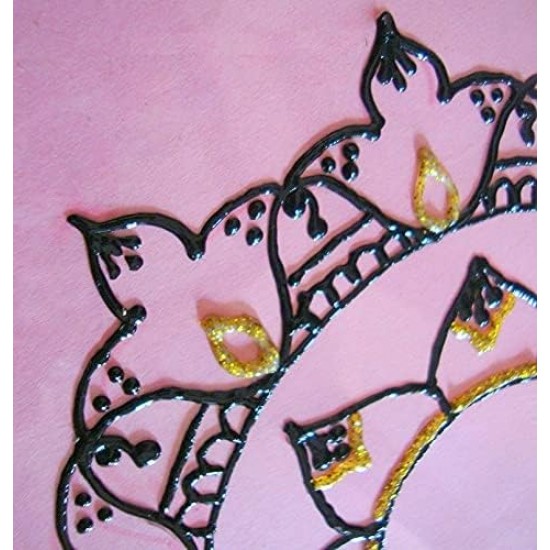 محدد زجاج اسود 21 ملي بكرت سمايل