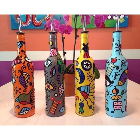 محدد زجاج فضي 21 ملي بكرت سمايل