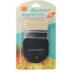 75 MM gesso brushes wooden stick